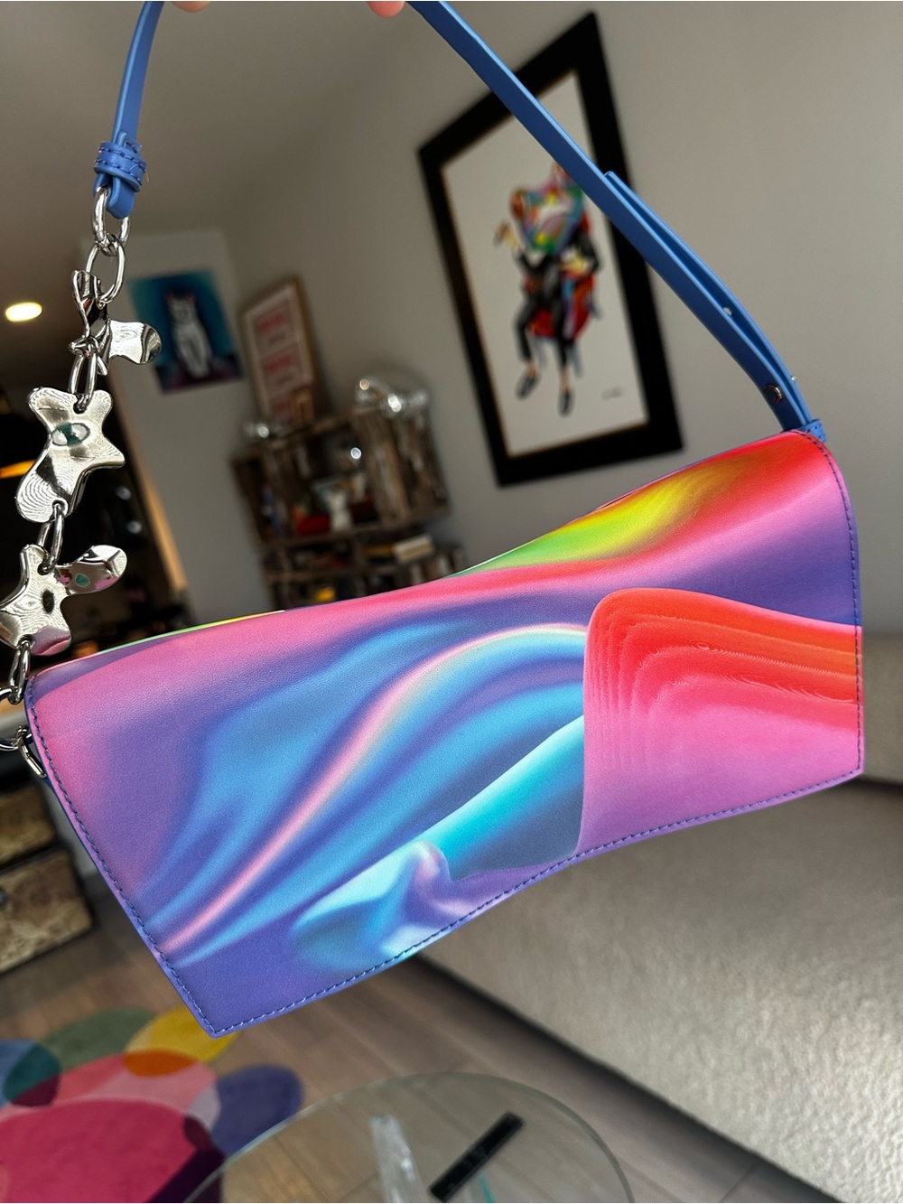 Vibrant Multicolor Shoulder Bag